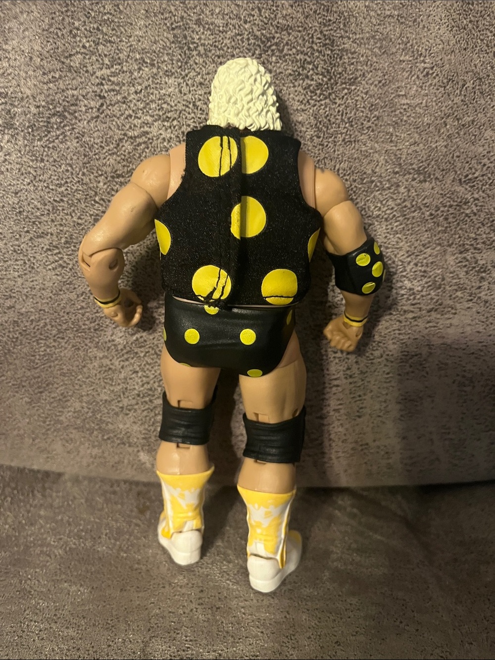 WEE Elite Legends Dusty Rhodes Action Figure - “The American Dream” Polka Dot - Picture 2 of 12